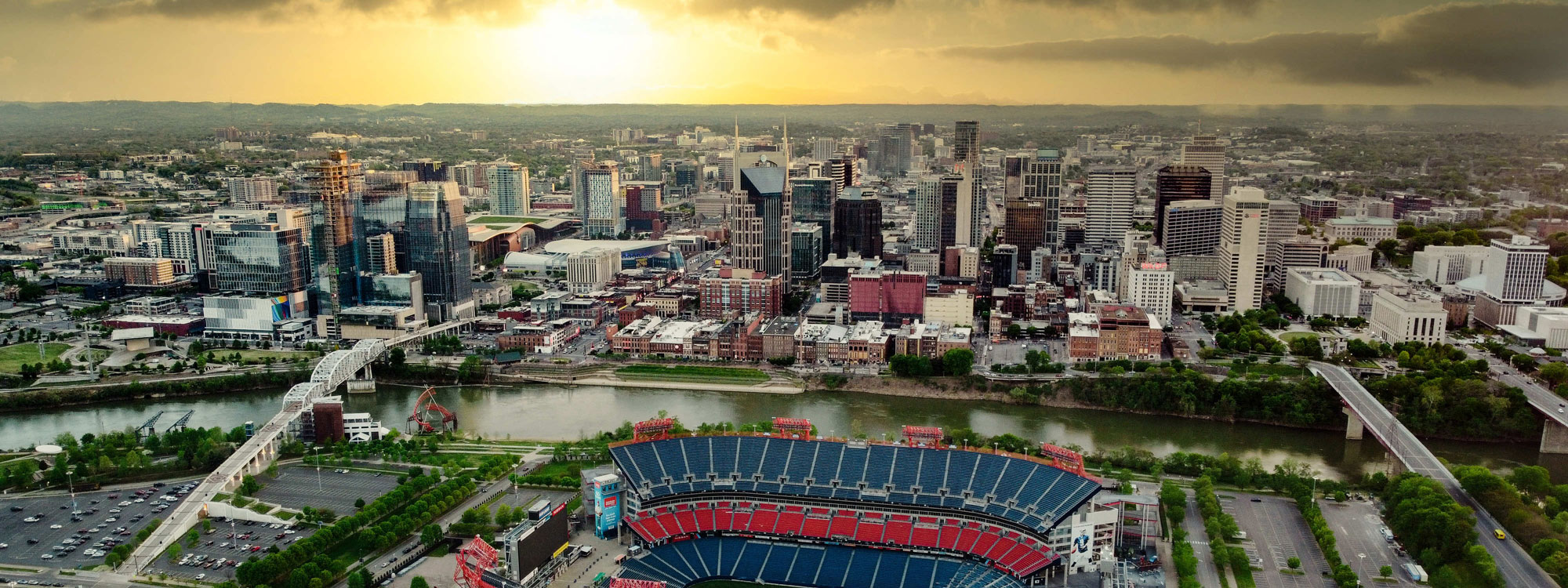 Nashville Tennessee skyline