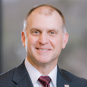 A headshot of John McDearman III, the CEO of Wilson Bank & Trust.