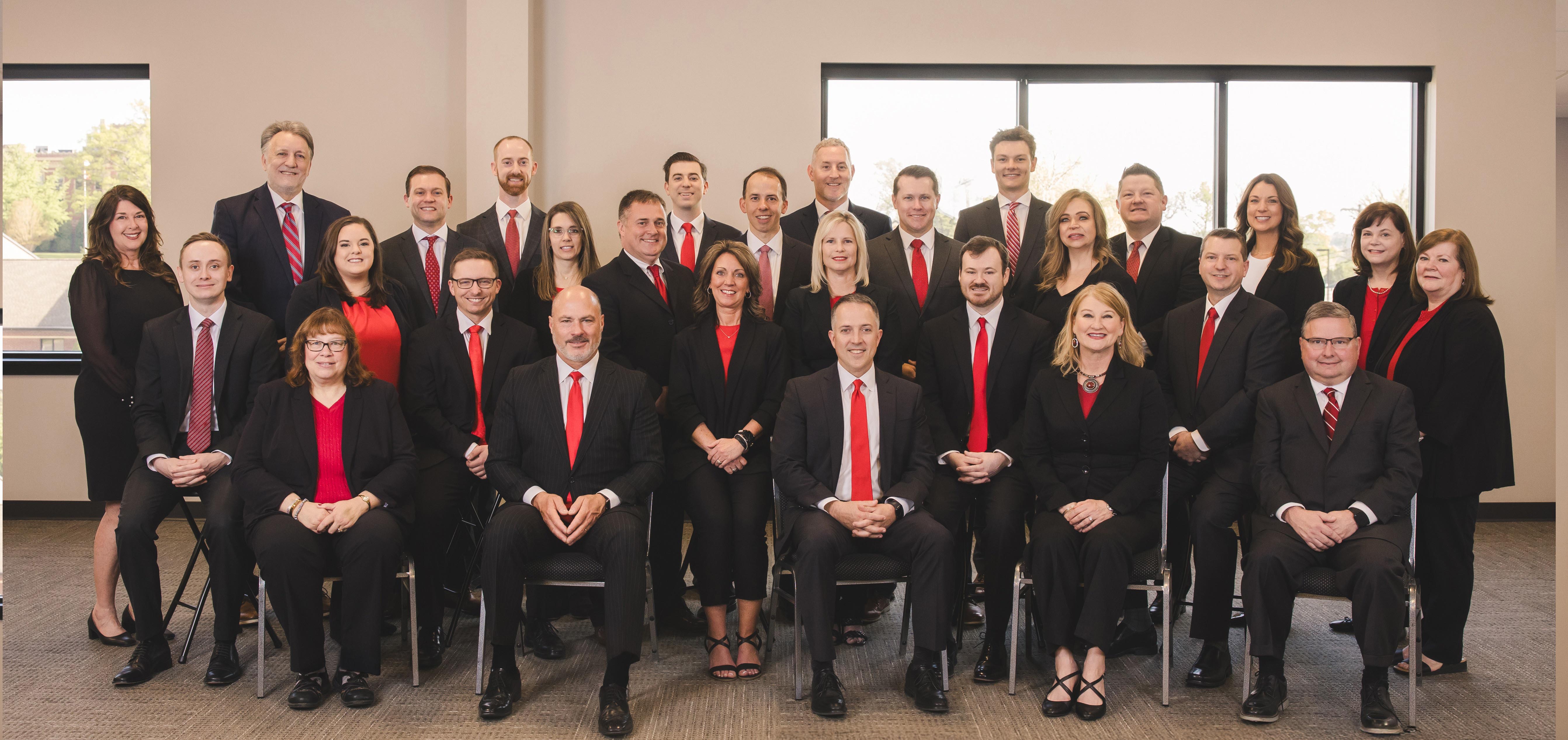 WBT Wealth Management Team photo, includes all Raymond James Financial Advisors